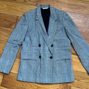 Gilmor plaid blazer jacket